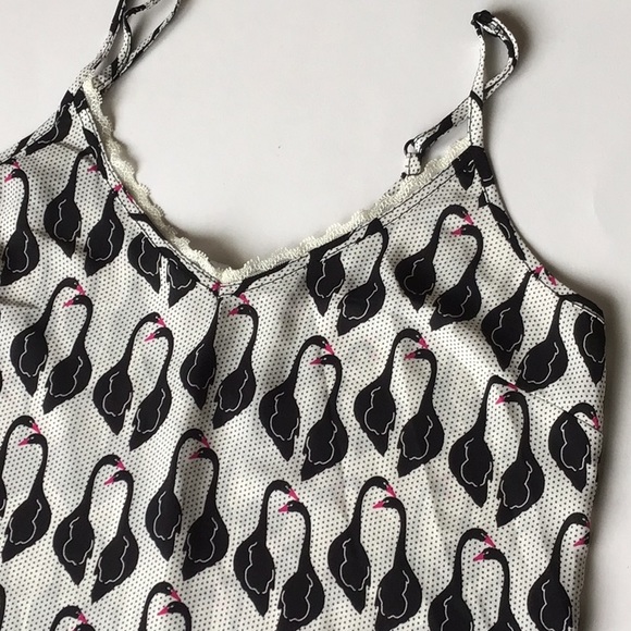 Goose Pattern Tank Cami - Picture 1 of 8